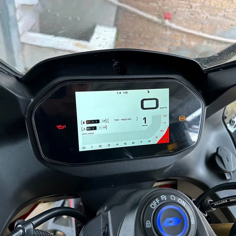 USERX Universal Motorcycle Accessories Tempered film screen protector for QJ SAI450 SAI550 SAI600 High quality and durable