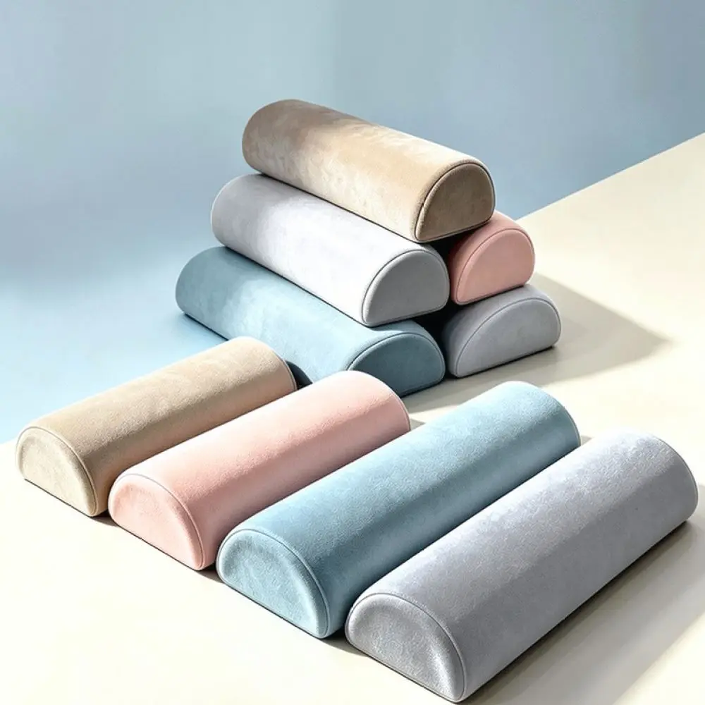 Orthopedic Memory Foam Leg Pillow Half Cylinder Shape For Physiotherapy Clinic Spa Bed Comfort Relaxing Support Tool