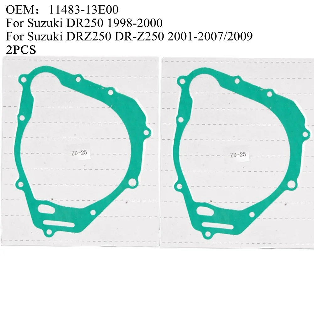 DR DRZ 250 Motorcycle Stator Engine Cover Crankcase Gasket For Suzuki DR250 1998-2000 DRZ250 DR-Z250 2001-2007/2009 11483-13E00