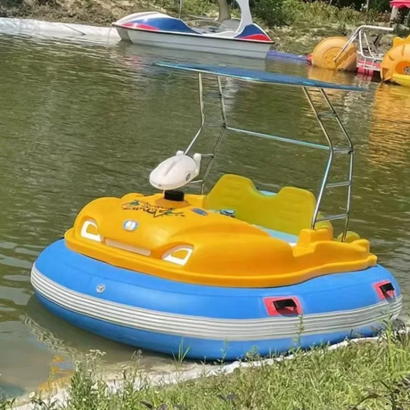 Funny Floating Bumper Boat Round Tire Electric Water Bumper Boat Water Entertainment Inflatable Floating Boat