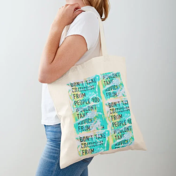 

Good Advice Tote Bag custom canvas bag large size bags shopper bag women tote