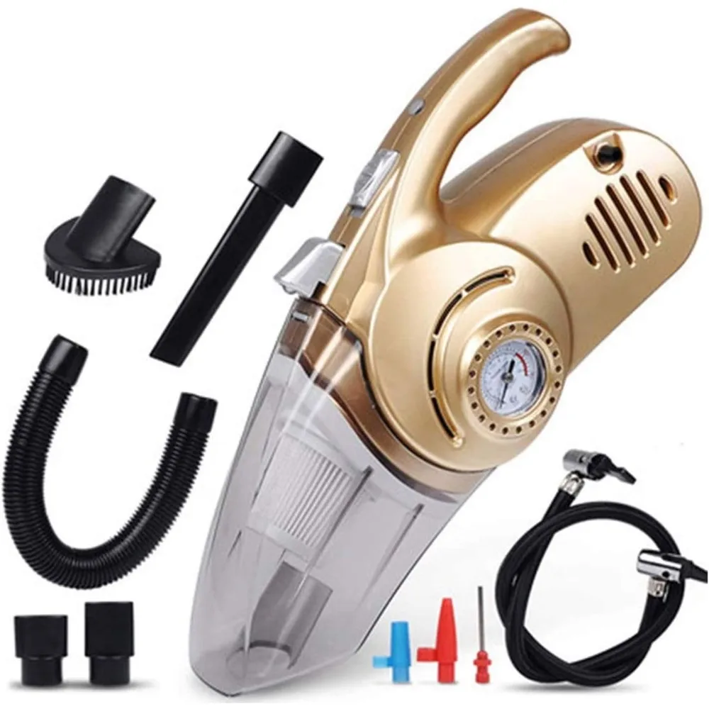 

Portable Car Vacuum Cleaner: High Power Corded Handheld Car & Auto Accessories Kit for Detailing and Cleaning Car Interior