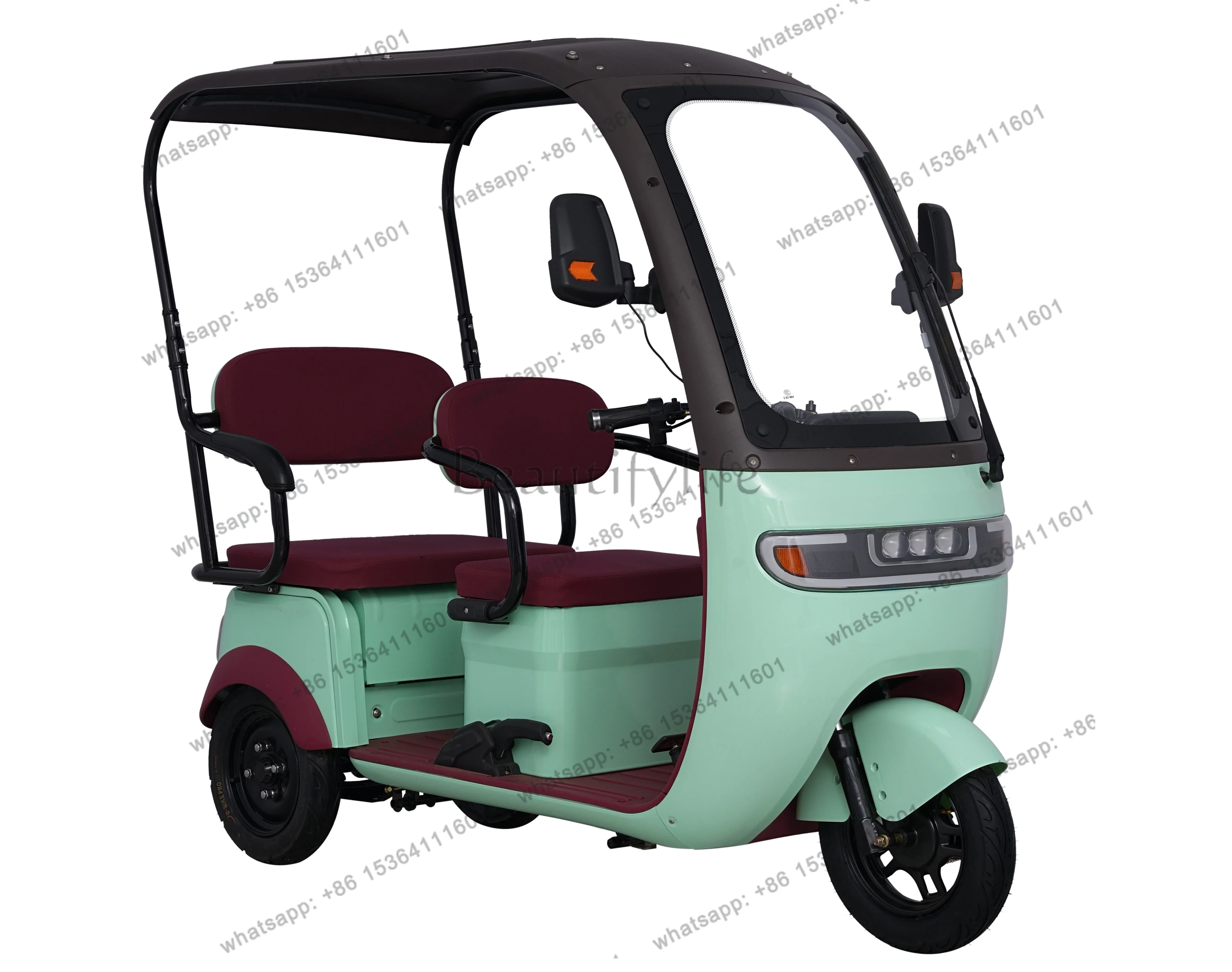 Factory New Premium Edition Tricycle Adult Electric  With Covered
