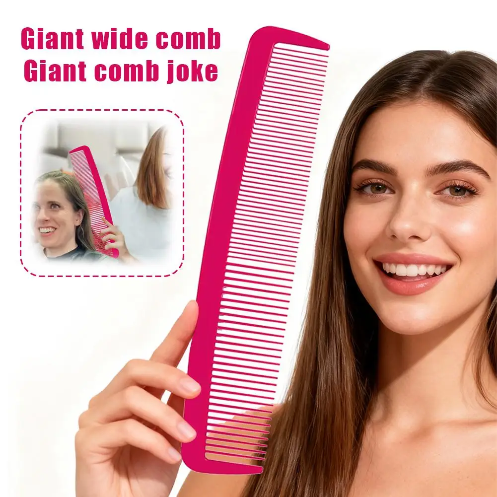 

Plus Size Costume Giant Combs Funny Big Combs for Woman Men Hair Styling Accessories Carnival Festivals Party Props Decor