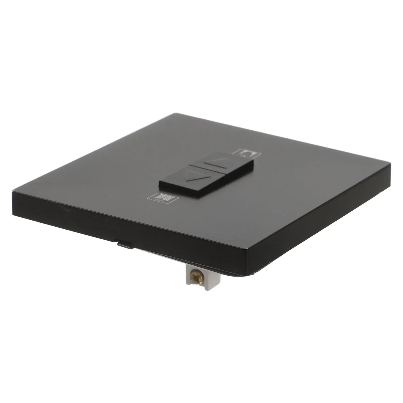 Motorized Curtain Switch 86mm Flame Retardant PC Wall Panel Auto Reset Momentary Roller Blind Control