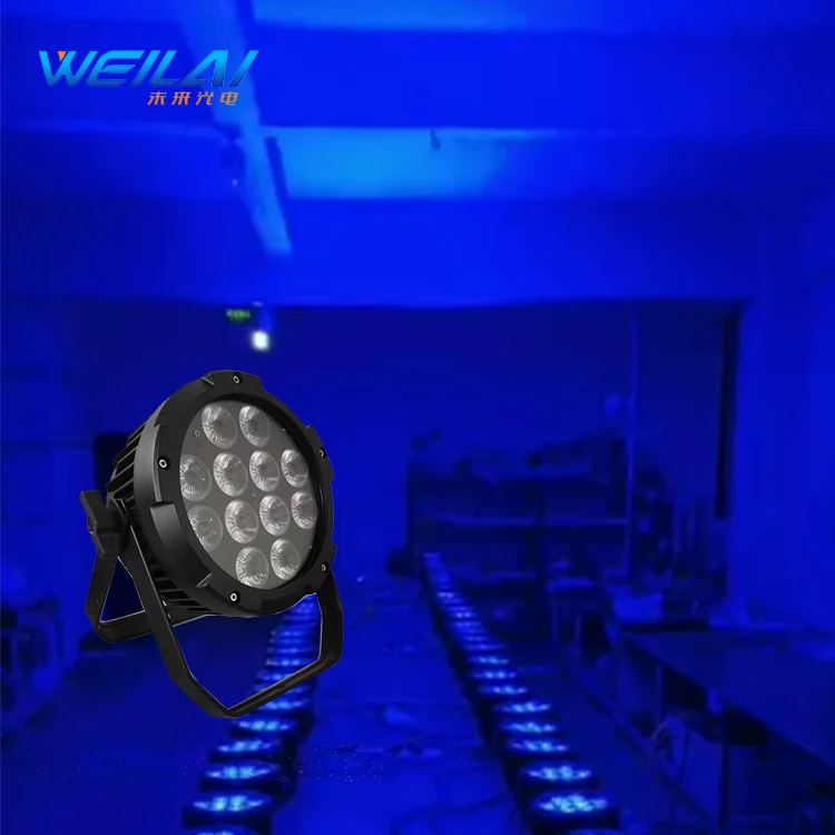 Qualitätssicherung 12 Stück 6in1 LED Par Licht Tragbares Bühnenlicht Rgbwa Led Batterie Par Licht