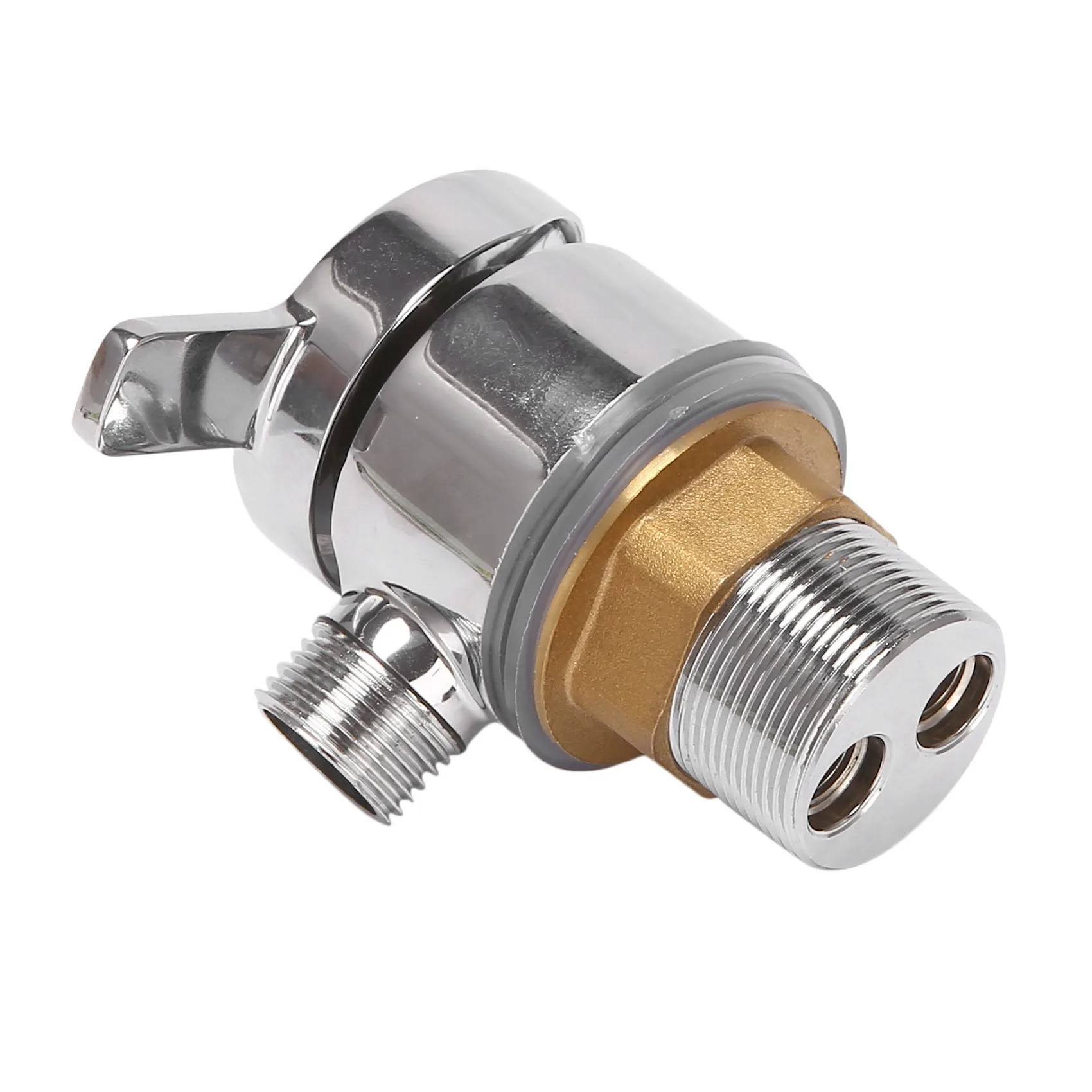 Shower Hose Valve Shower Faucet Hot & Cold Water Thermostatic Mixer Mixing Valve Suitable for RV and Yachts Rich