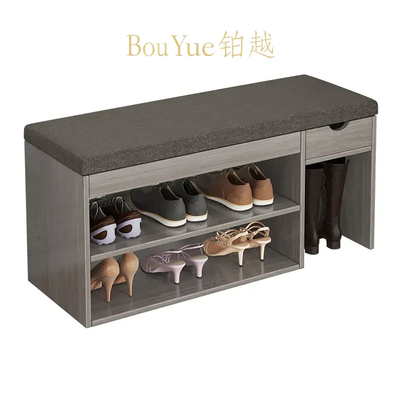 Multi Layer Shoe Rack Bench Entryway Storage Stool Small Shoe Cabinet Organizer Seat for Doorway Apartment Dorm Room Space