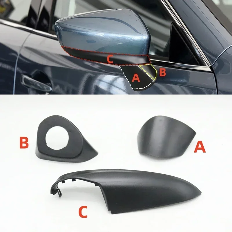 

Left Hand Drive Car Exterior Door Side Rearview Mirror Base Cap Lid Lower Trim Cover For Mazda 6 Atenza GJ 2014 2015 2016 2017