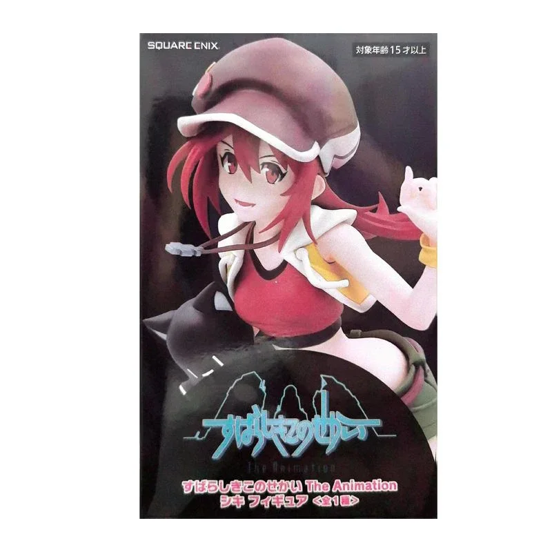 Square Enix Original The World Ends with You The Animation Anime Figure SHIKI MISAKI Action Figure Toys Model Ornaments Gifts
