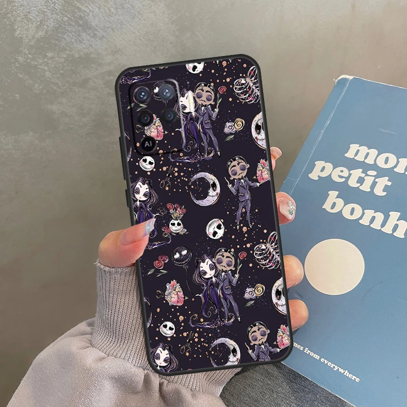 Gothic Halloween Phone Case For OPPO A17 A15 A78 A98 A54 A74 A94 A77 A52 A72 A5 A9 A53 A54s A57s A16 A76 A96