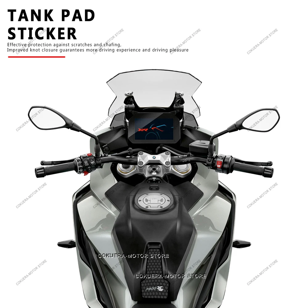 Motorcycle Fuel Tank Sticker Anti slip Sticker Protective Sticker Knee Grip Traction Pad For BMW F900XR F900 XR 2021