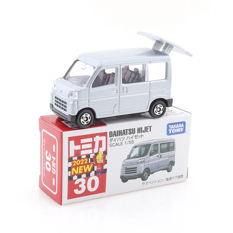 Takara Tomy Tomica No.30 Daihatsu Hijet Diecast Car Model Kids Toys for Children Collectables Car Model Boy Toy Model