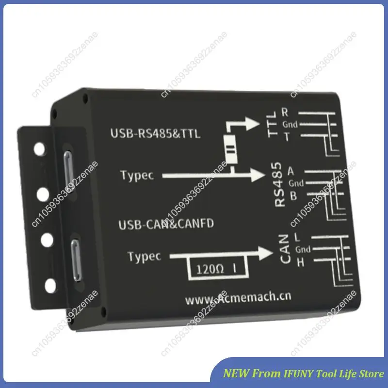 

USB To CAN FD Adapter USB-CANFD Debugger Supports USB To CANFD + RS485/TTL For Industrial Sites New