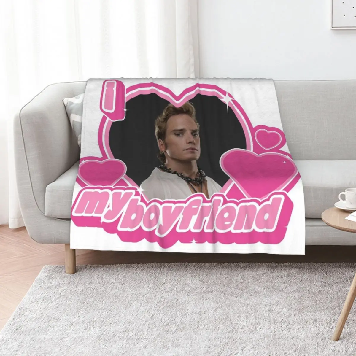 

Finnick Boyfriend Throw Blanket Beach Thins christmas gifts Decorative Sofas Blankets