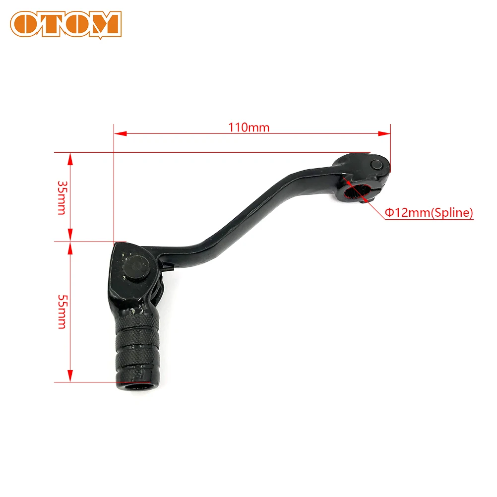 OTOM Motorcycle Gear Shift Pedal Lever For KAYO T4 HONDA CB50 90 CB125 CB175 CB223 CB250 GUIZUN MX6 Modified ATV Dirt  Pit Bikes