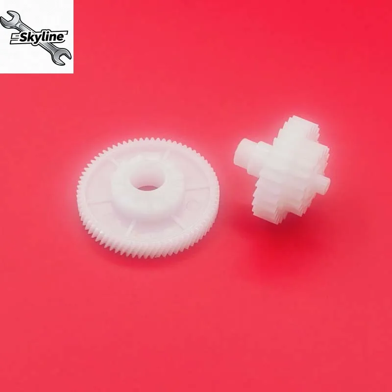 20x RU5-0178 RU5-0177 27T/18T 73T Fuser Drive Swing Gear For HP 1010 1012 1018 1020 M1005 for LBP 2900 3000 FAX L100 L120