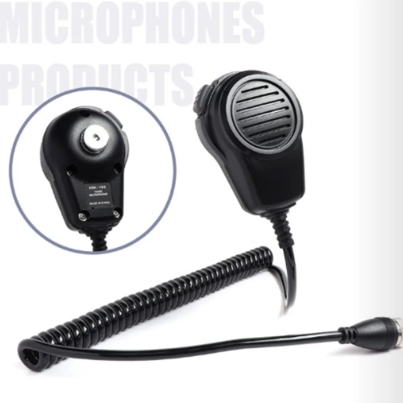 

HM-180 8-контактный микрофон, замена ручного динамика для радиоприемников ICOM IC-M700 IC-M710 IC-M700 PRO IC-M600