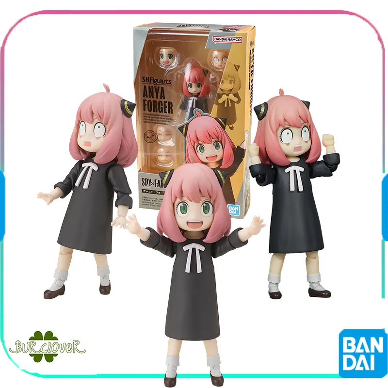 

Bandai Original SHF SPY×FAMILY Anya Forger Action Figure Toys For Boys /Girls /Kids /Christmas Gift