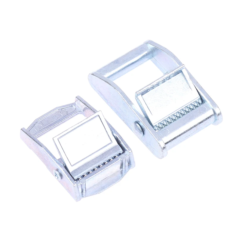 1Pcs Outdoor Camping Climbing Zinc Alloy Buckle For Heavy Duty Tie-down Cargoes Strap Fixed Tensioner Ratchet Buckle