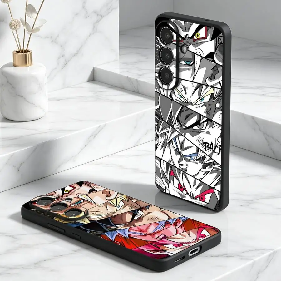 Dragons Saiyan Son Goku Case for Samsung Galaxy A57 A53 A17 A55 A15 A06 A37 A25 A16 A18 A73 A51 A52 A36 A23 Phone Cover A70 A12