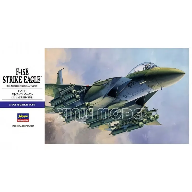 

Hasegawa 00540 F-15E Strike Eagle [истребитель ВВС США/Атакакер] комплект масштабной модели 1/72 игрушка «сделай сам»
