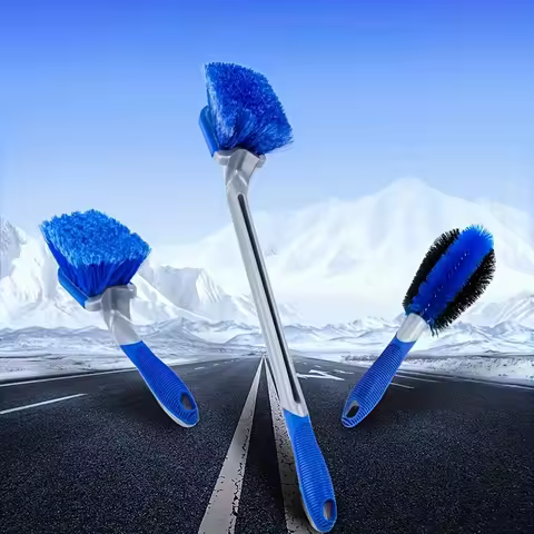 Caravan Tyre &amp; Wheel Brush Car Cosmetic Maintenance Cleaning Brush Car Wash Tools