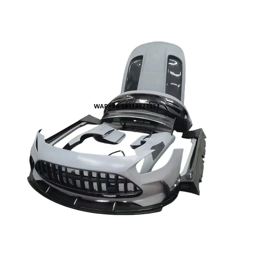 High Quality BS Style Half Carbon Fiber Body Kit for GT/GTS/GTR New Condition Front Rear Bumper Hood Upgrade