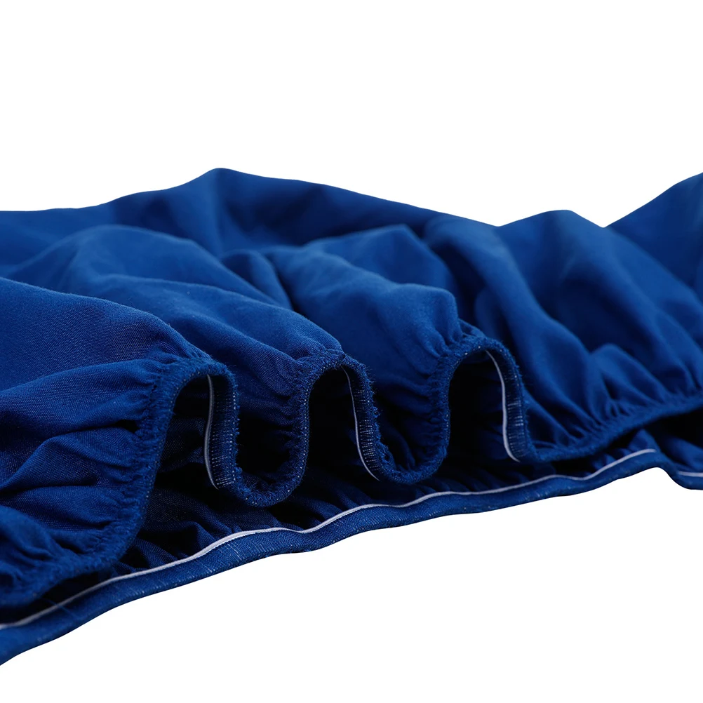 ملاءة سرير عالمية من البوليستر، مرتبة سرير بتصميم مرن، ملاءة سرير داكنة، غطاء مهد للأطفال الصغار #6