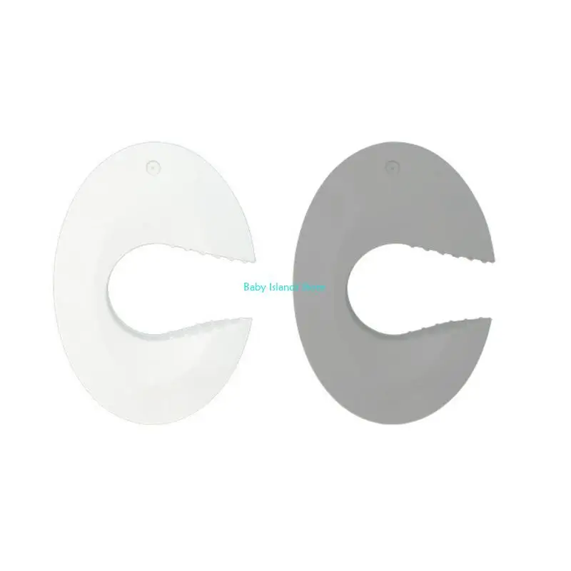 

K92D Silicone Door Pinch Preventer Anti Slip C Design for Home Office School Door Baby Proofing Door Slamming Stopper