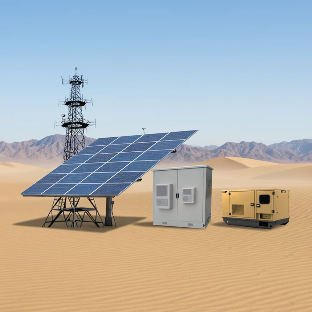 Solar & 'diesel Hybrid Solution for Telecom SP Series