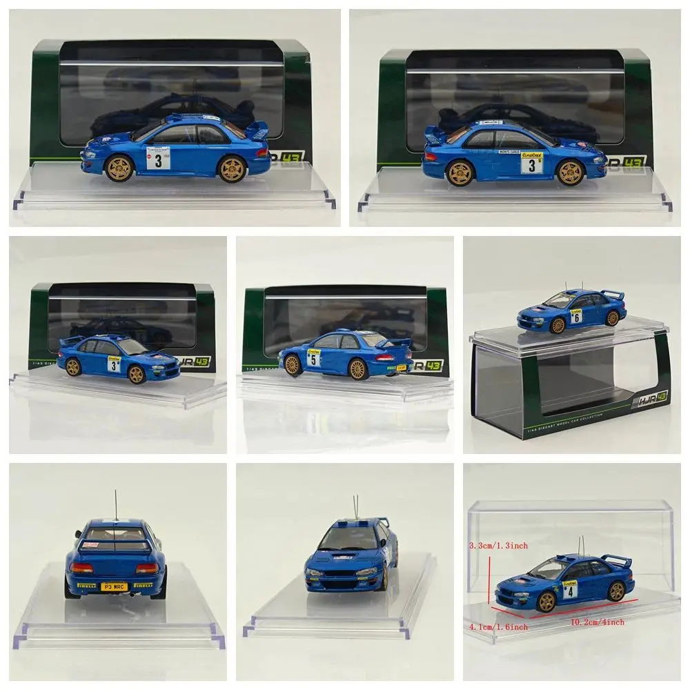 

Hobby HJR43 1/43 Impreza WRC 1997/1998/1999 RAC RALLY # 3/ # 4/ # 5 # Коллекция из 6 синих литых моделей автомобилей Tour De Corse / Monte Carlo