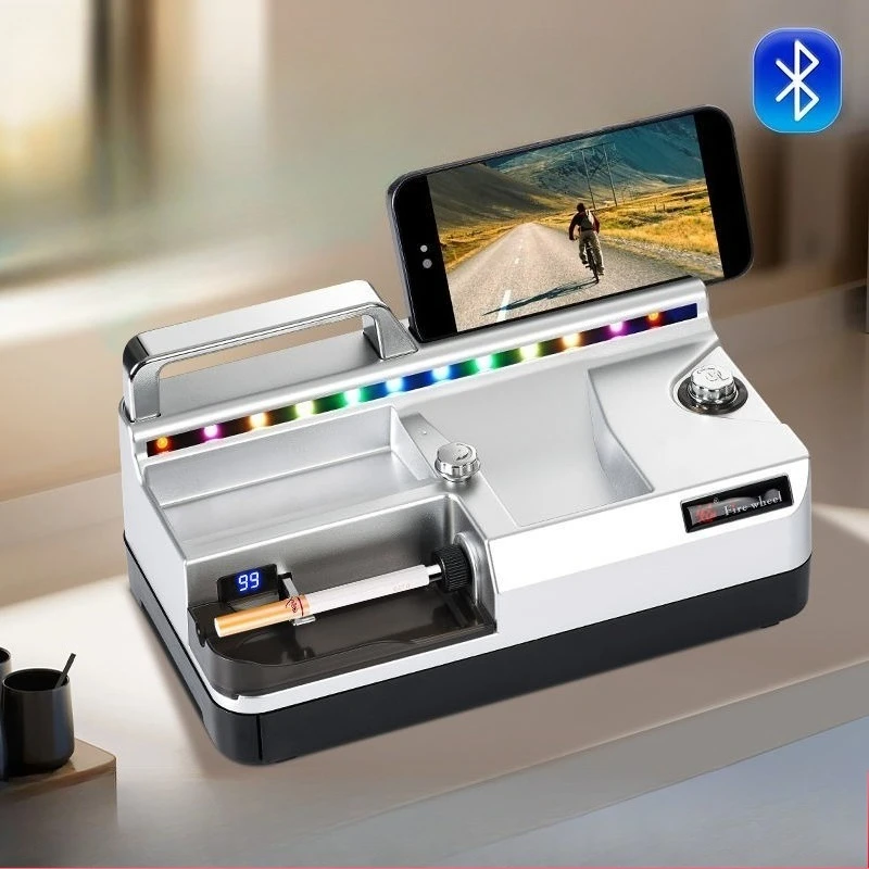 New Cigarette Cigarette Automatic One Machine Three 8.0/6.5/5.5 MM Bluetooth Intelligent Induction Digital Display Cigarette