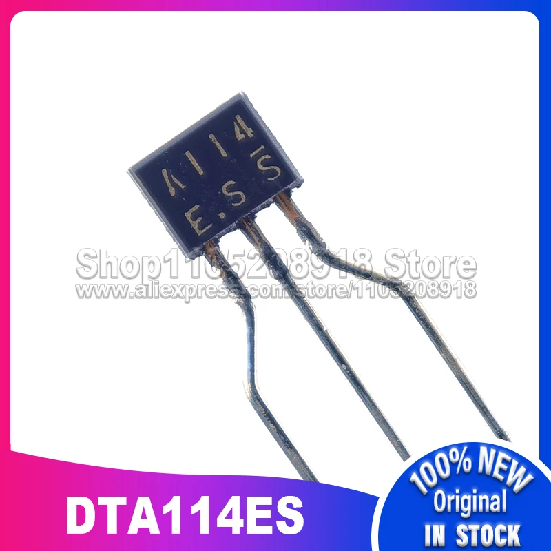 10 ~ 100 قطعة/الوحدة DTA114ES TO-92S A114 ES 100% جديد وأصلي في المخزون #1