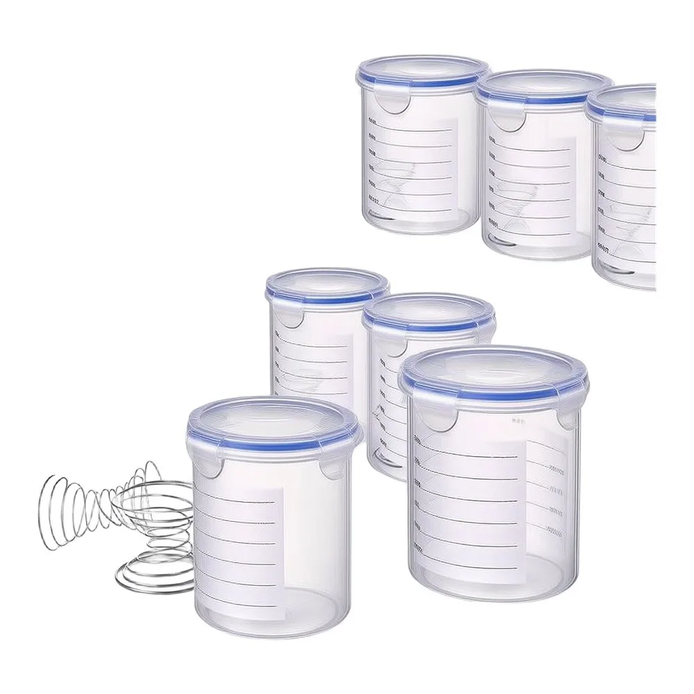 800ml Paint Storage Containers, 8‑Pack, Reusable Bucket For Leftover Paint, Household Renovation And Touch‑Up Repair