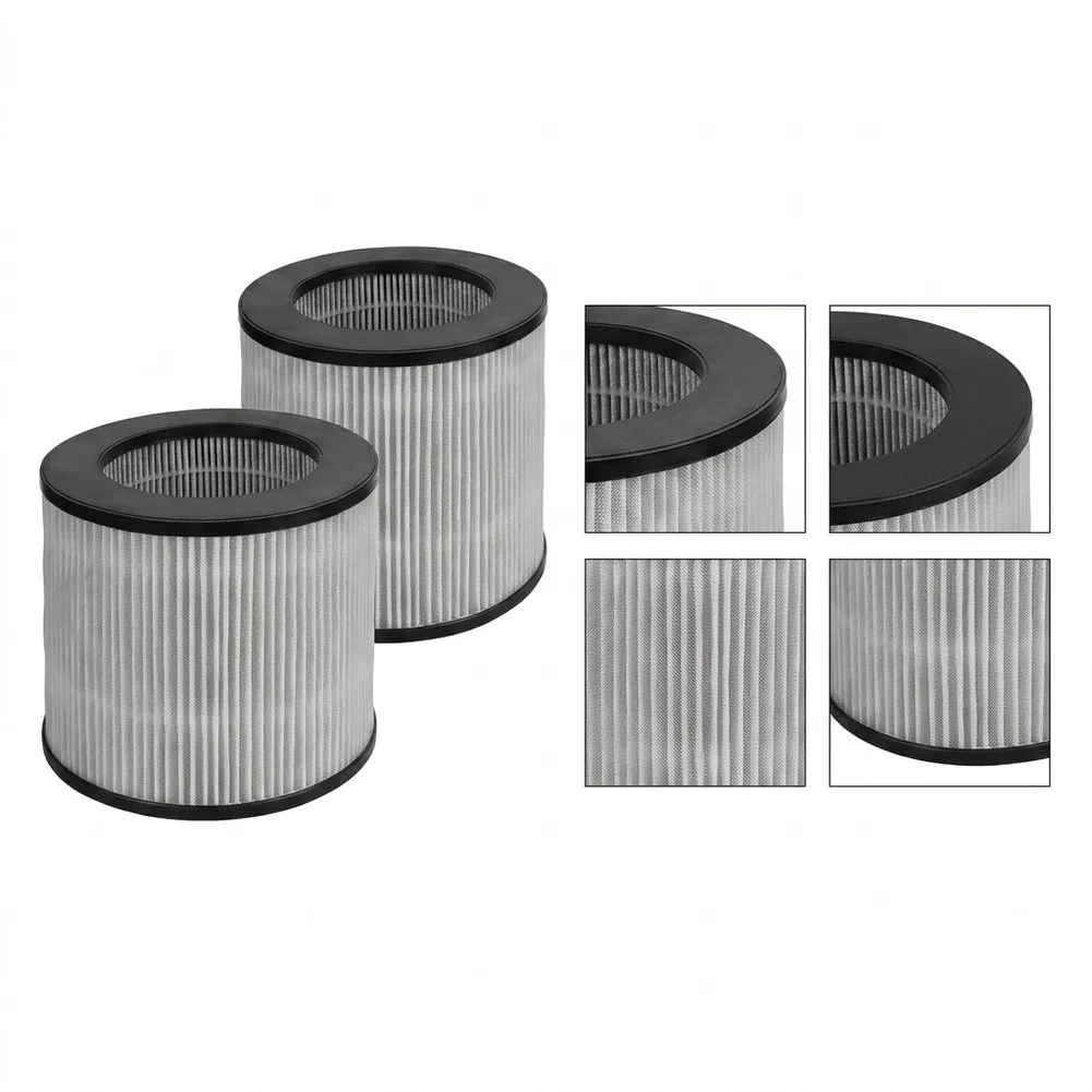 For Bissell 2801 Filter Set for 2780 for Series Air Purifiers Includes 2 Filters Activated Carbon Material 18x18x16cm Dimensions