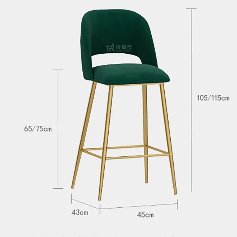 Chair Design Home Bar Outdoor Kitchen Stool Tabouret Furniture Barber Shop Chairs Sgabelli Isola Cucina Make Up Lightweight