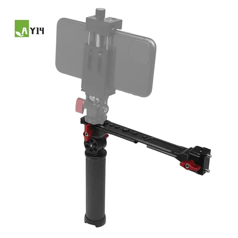 

AY14 -For DJI Ronin RS2/3 Stabilizer Lifting Pot Upgraded Carbon Fiber Adjustable Angle Folding One-Hand Chute Handle
