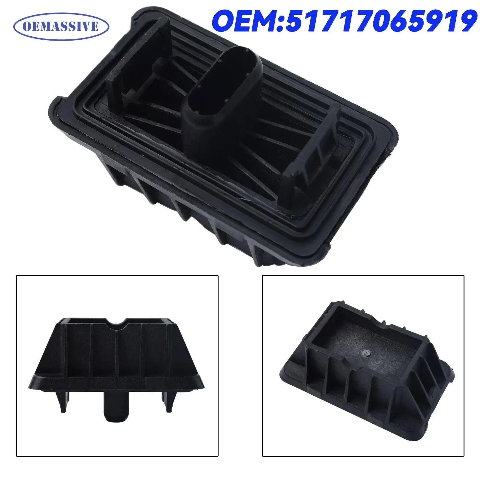 OEMASSIVE 51717065919 Under Soft Rubber Jack Support Pad for BMW E60 E61 5 SERIES X3 F25 X4 F26 Interchange Part Numbers Car