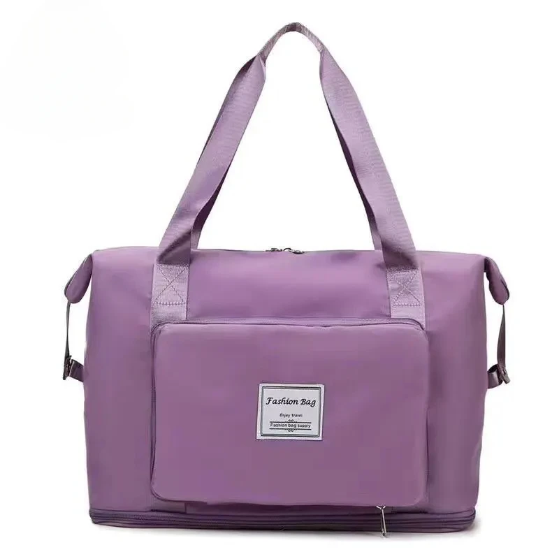 

Foldable Travel Bag Female Portable Large Capacity Maternity Storage Short DistanceTravel Duffel Swim Fitness Bag Bolsos Grandes