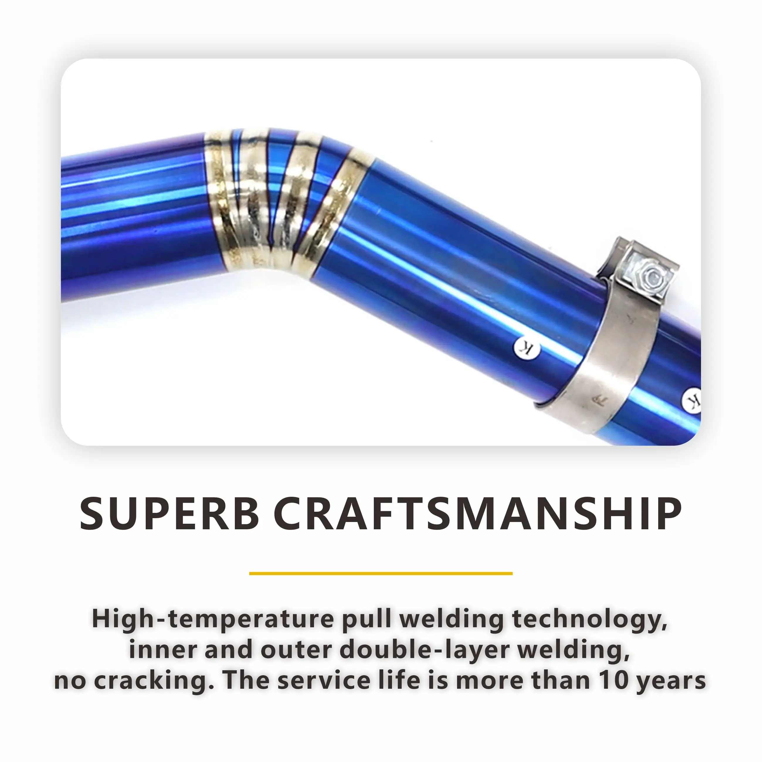 HMD التخصيص Catback لسيارات BMW X5M X6M F95 F96 صمام إلكتروني TC4 العادم مع نصائح كاتم الصوت تصميم X-Pipe #3