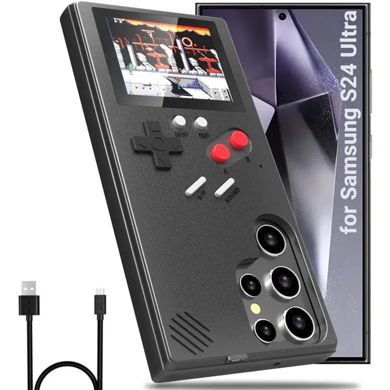 

Чехол Gameaby для Samsung Galaxy S25Ultra S26 S24 S23 S22 S21 Note20 Ultra Plus, противоударный чехол для игровой игровой консоли для мальчиков