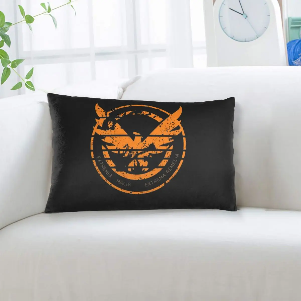 The Division 2 Shd Rectangle Pillowcase Cushion Cover Decorative Bedroom Bed Home Comfort Throw Pillow