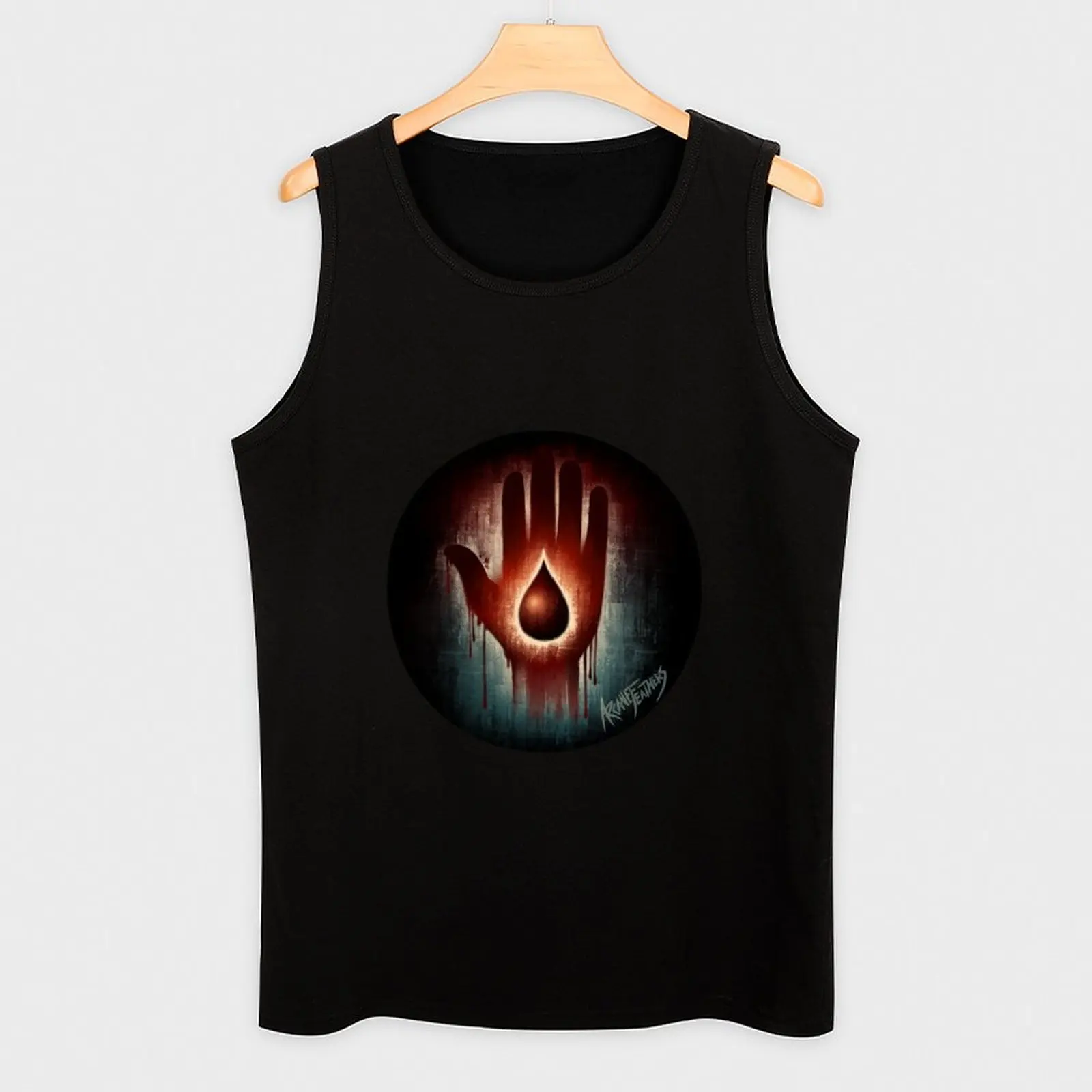 Dragon Age: Blood Mage Tank Top Summer Casual Tank Top Loose Fit Breathable Shirt