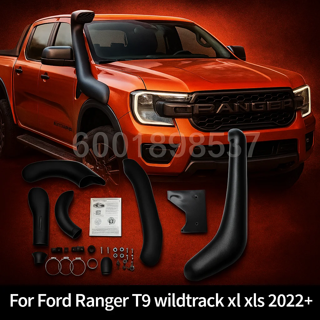 DUKE4WD 4X4 Pickup Air Intakes Kit de snorkel para Ford Ranger T9 Wildtrack XL XLS 2022 2023 Snorkel flujo de aire accesorios para automóviles