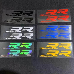 2 pezzi moto Refit adesivo personalizzato decorativo colorato Laser riflettente decalcomanie impermeabili per BMW S1000RR