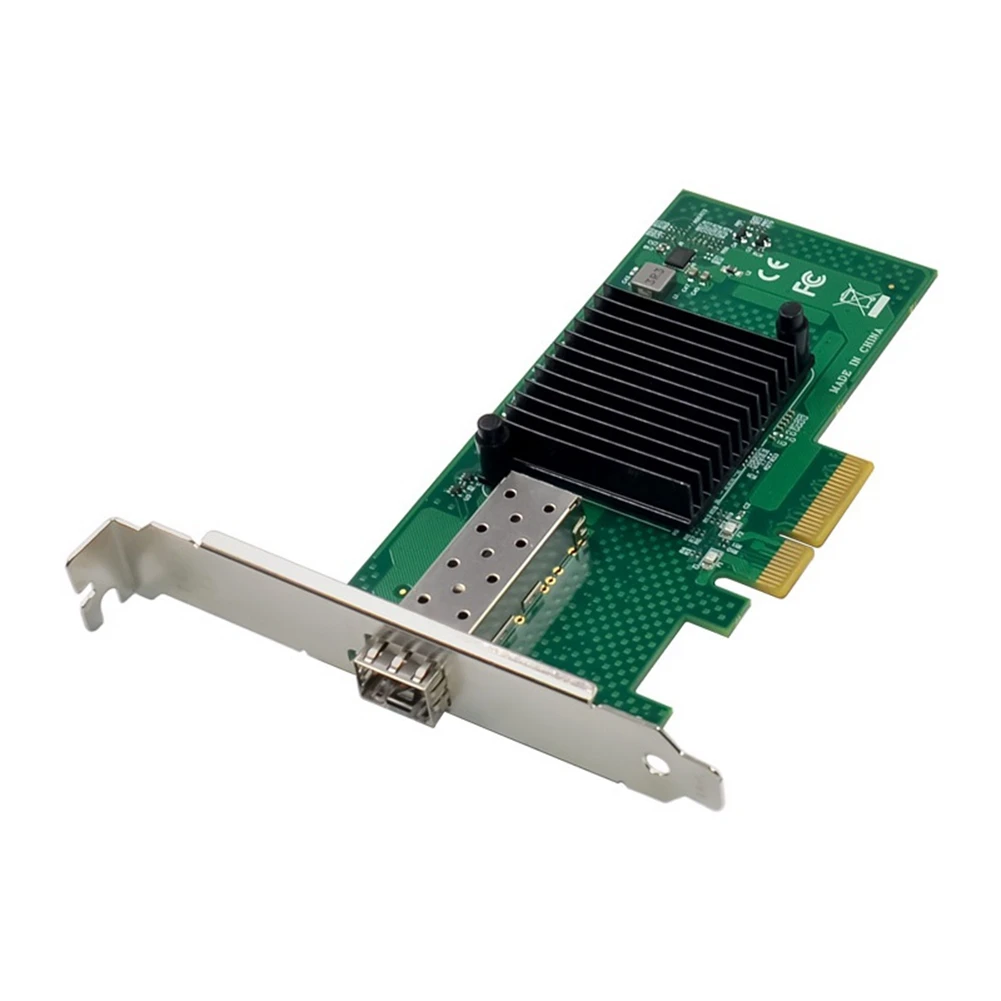 

2025+ X520-SR1 10G SFP+ Серверная оптоволоконная сетевая карта 82599EN Чип PCIE X4 Сетевая карта с одним оптическим портом