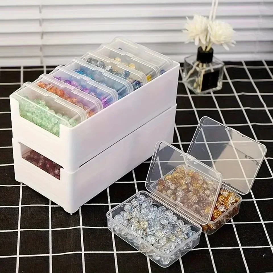 Durable Plastic Cable Organizer Storage Box for Daily Office Supplies Mobile Device Management with Miscellaneous Loading Straps