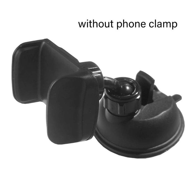  Shockproof Suction Cup Phone Holder Base 17mm Ball Head For Car Mounts Camera Navigation Systems Quick Installation