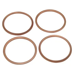 4PCS Exhaust Pipe Gasket Z900 17-23 Z900RS 18-23 EN650 VULCAN 15-23 EX650 NINJA 650 12-23 KLE650 VERSYS  Z1000 10-23